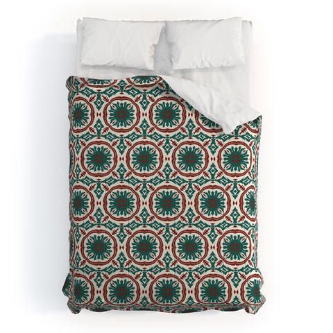 Holli Zollinger MADEIRA SUN TILE Comforter