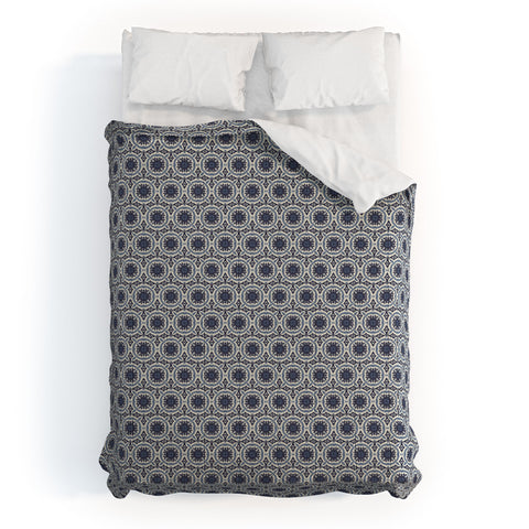 Holli Zollinger MADEIRA SUN TILE NAVY Comforter