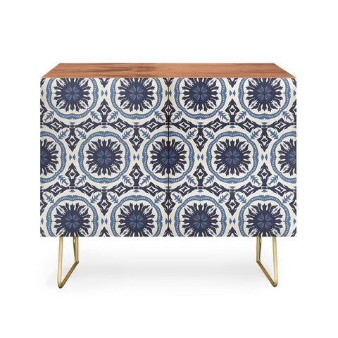 Holli Zollinger MADEIRA SUN TILE NAVY Credenza