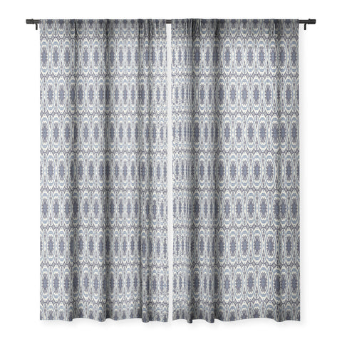 Holli Zollinger MADEIRA SUN TILE NAVY Sheer Non Repeat