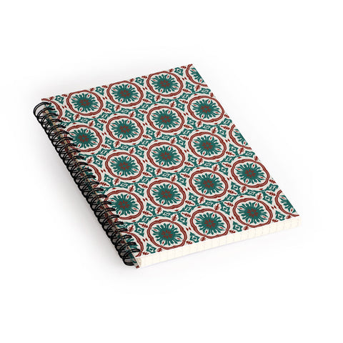 Holli Zollinger MADEIRA SUN TILE Spiral Notebook