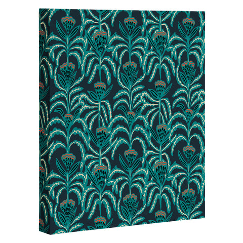 Holli Zollinger MAISEY TEAL Art Canvas