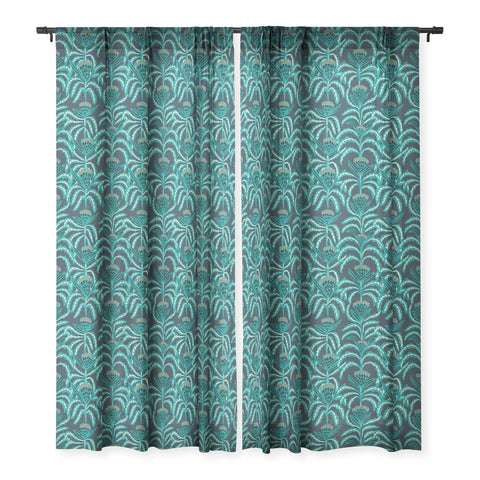 Holli Zollinger MAISEY TEAL Sheer Non Repeat