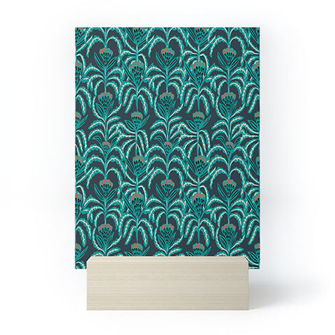 Holli Zollinger MAISEY TEAL Mini Art Print
