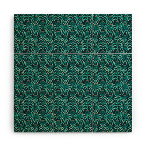 Holli Zollinger MAISEY TEAL Wood Wall Mural