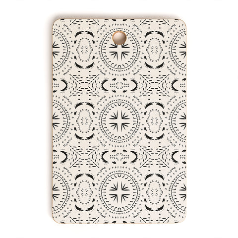 Holli Zollinger MANDALA TILE LIGHT Cutting Board Rectangle