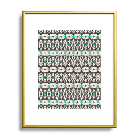 Holli Zollinger Marais Tribal Metal Framed Art Print