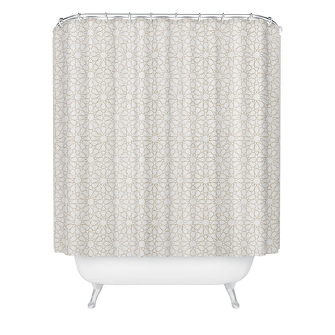 Holli Zollinger MAROK BEIGE Shower Curtain