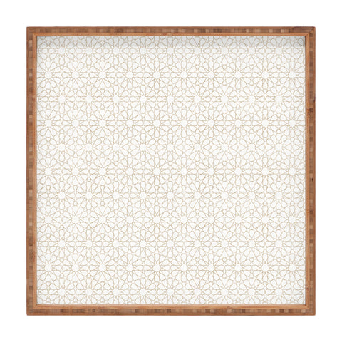 Holli Zollinger MAROK BEIGE Square Tray