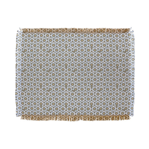 Holli Zollinger MAROKKI NEUTRAL Throw Blanket