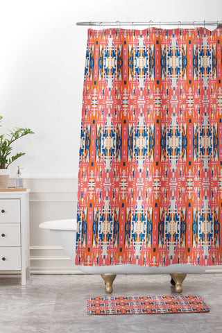 Holli Zollinger Marrakeh Shower Curtain And Mat