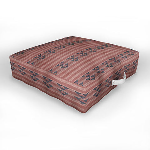 Holli Zollinger MARSALA STRIPE Outdoor Floor Cushion