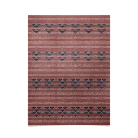 Holli Zollinger MARSALA STRIPE Poster