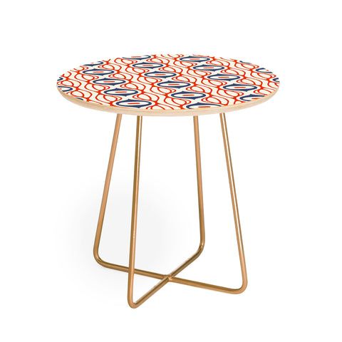 Holli Zollinger Mod Raindrop Round Side Table