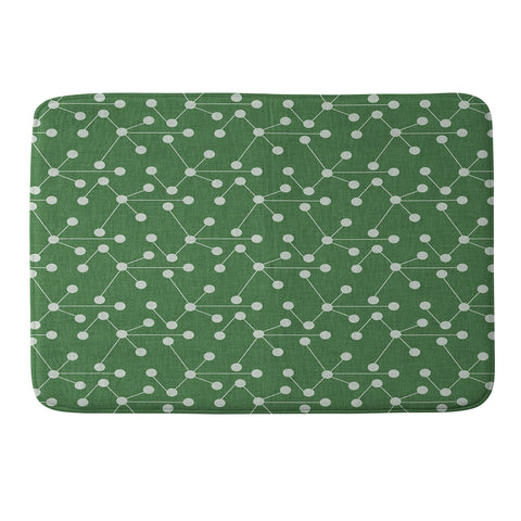 Holli Zollinger Molecules Memory Foam Bath Mat