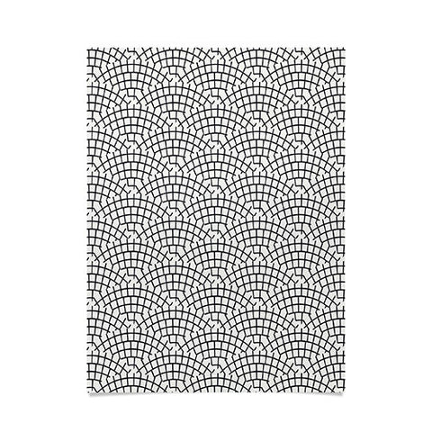 Holli Zollinger MOSAIC SCALLOP LIGHT Poster