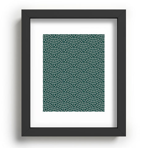 Holli Zollinger MOSAIC SCALLOP MARINE Recessed Framing Rectangle