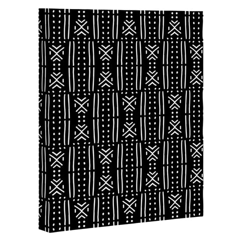 Holli Zollinger MUDCLOTH BLACK Art Canvas