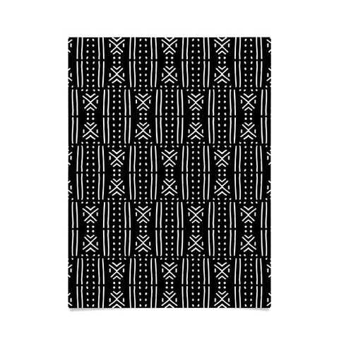 Holli Zollinger MUDCLOTH BLACK Poster