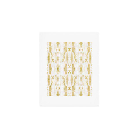 Holli Zollinger MUDCLOTH GOLD Art Print