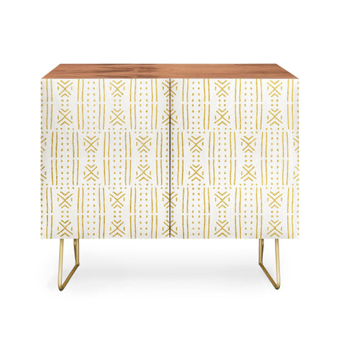 Holli Zollinger MUDCLOTH GOLD Credenza