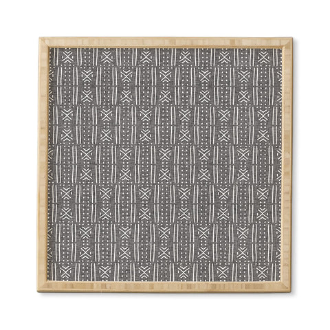 Holli Zollinger MUDCLOTH LINEN Framed Wall Art