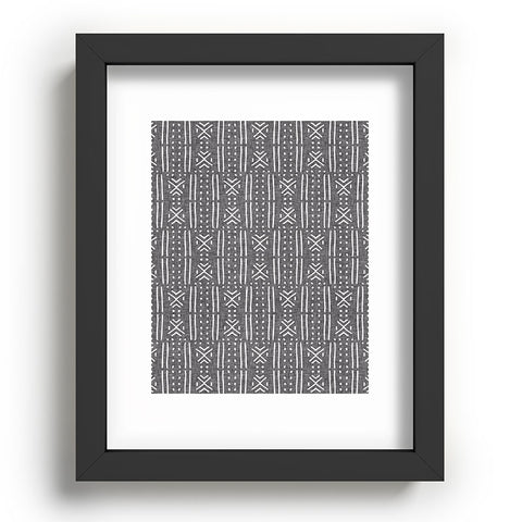Holli Zollinger MUDCLOTH LINEN Recessed Framing Rectangle