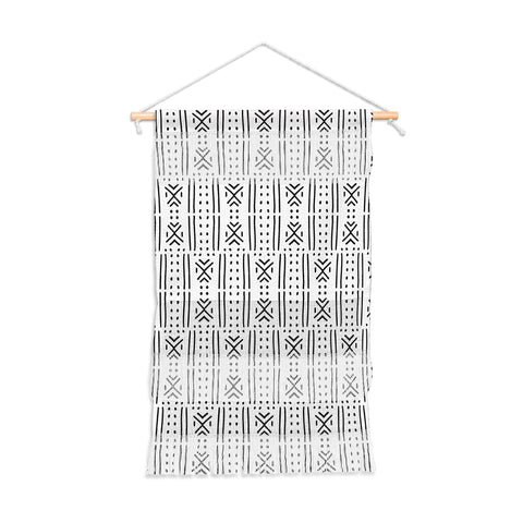 Holli Zollinger MUDCLOTH WHITE Wall Hanging Portrait