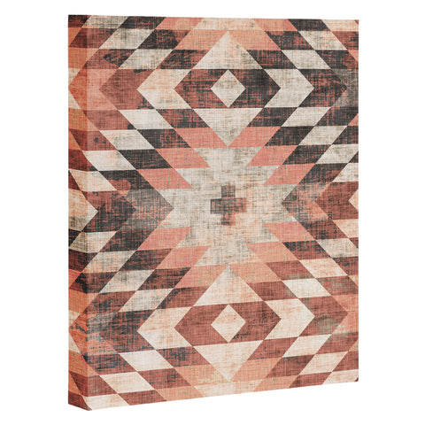 Holli Zollinger NATIVE CORAL DIAMOND Art Canvas