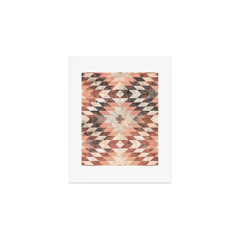 Holli Zollinger NATIVE CORAL DIAMOND Art Print