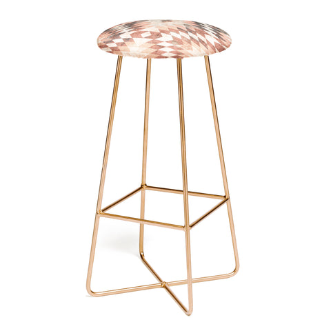 Holli Zollinger NATIVE CORAL DIAMOND Bar Stool
