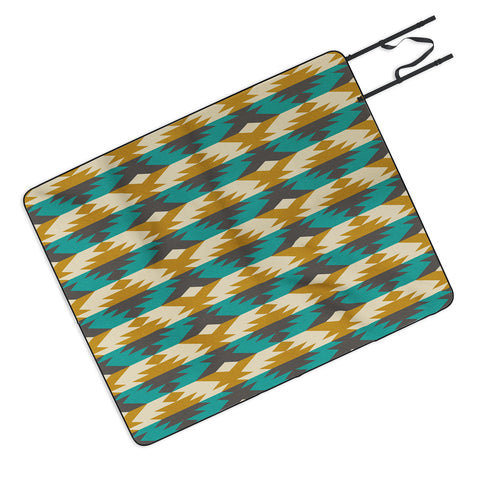 Holli Zollinger native diamond Picnic Blanket