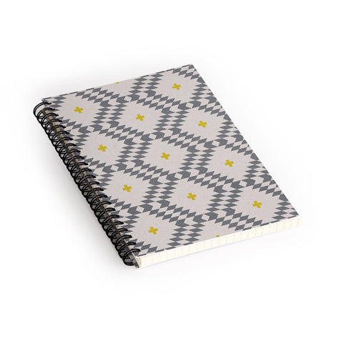 Holli Zollinger Native Natural Plus Gold Spiral Notebook