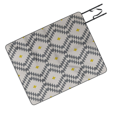 Holli Zollinger Native Natural Plus Gold Picnic Blanket