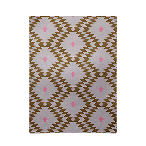 Holli Zollinger Native Natural Plus Pink Poster