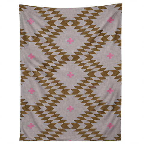 Holli Zollinger Native Natural Plus Pink Tapestry