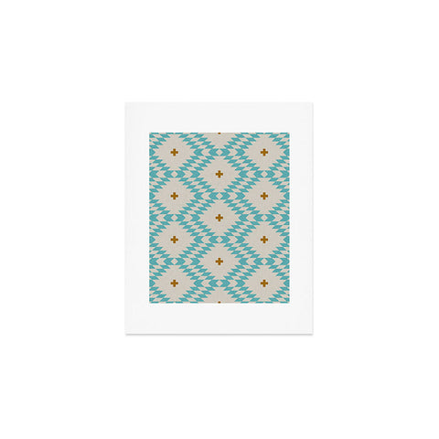 Holli Zollinger Native Natural Plus Turquoise Art Print