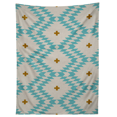 Holli Zollinger Native Natural Plus Turquoise Tapestry