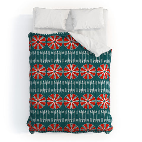 Holli Zollinger Native Sun And Arrow Comforter
