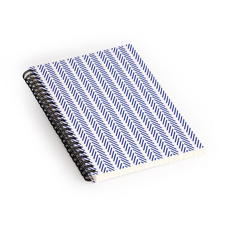 Holli Zollinger Nautical Lines Spiral Notebook