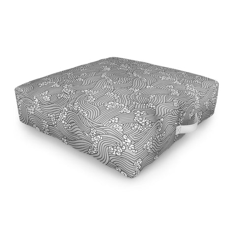 Holli Zollinger NAVI GREY Outdoor Floor Cushion