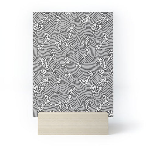 Holli Zollinger NAVI GREY Mini Art Print