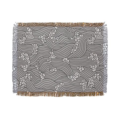 Holli Zollinger NAVI GREY Throw Blanket