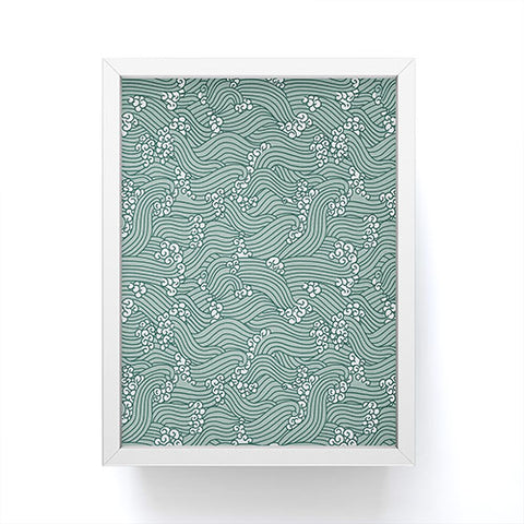Holli Zollinger NAVI SEAFOAM Framed Mini Art Print