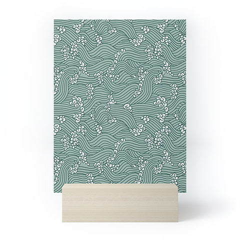 Holli Zollinger NAVI SEAFOAM Mini Art Print
