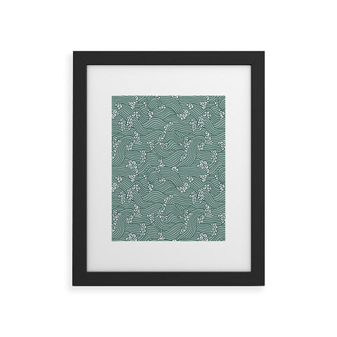 Holli Zollinger NAVI SEAFOAM Framed Art Print