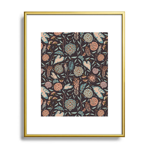 Holli Zollinger NIGHT BLOSSOM Metal Framed Art Print