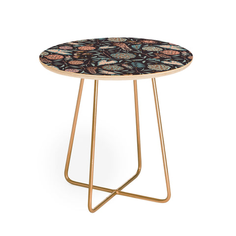 Holli Zollinger NIGHT BLOSSOM Round Side Table