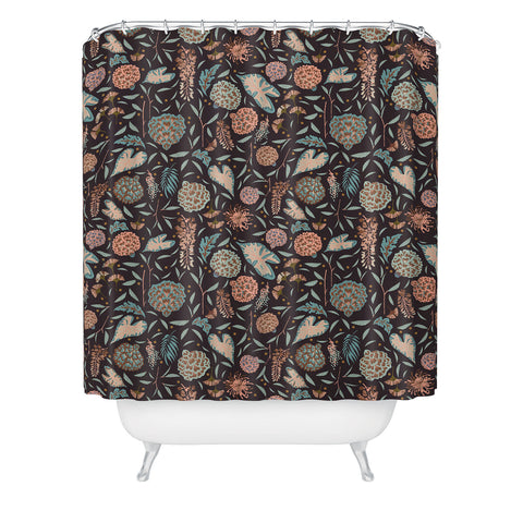 Holli Zollinger NIGHT BLOSSOM Shower Curtain