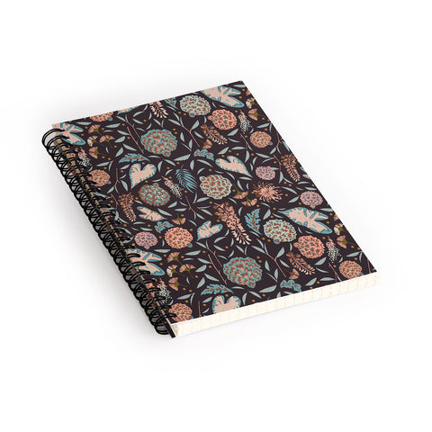 Holli Zollinger NIGHT BLOSSOM Spiral Notebook